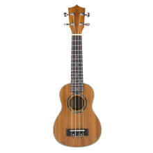 Concert Ukulele with Bound Top, Back and Fingerboard, Sapele Construction Alternative in Mahogany Wood, 21 Inch Mini Instrument with Rosewood Bridge,