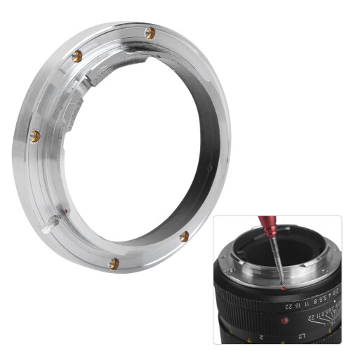 Mount Adapter for Manual Focus Lenses, Light Sealed Professional Adapter with Solid Connection for DSLR Camera Systems 2