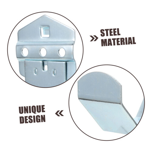 Heavy Duty Metal Pegboard Hooks for Secure Tool Hanging in Garage Workshop and Kitchen Storage 1