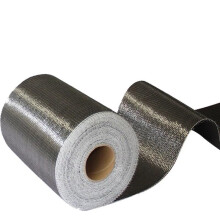 12K Carbon Fiber Fabric Roll 20cm x 5m Ultra Tensile Strength CorrosionResistant Cloth for Concrete