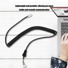 8900R Handmikrofonkabel 120 cm, Metall MH-42B6J