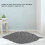 Maple Leaf Baby-Krabbelmatte - 105x55cm, dunkelgrau 6