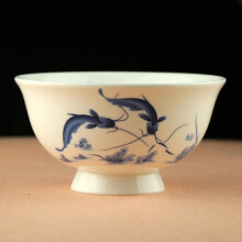 13cm Jingdezhen Foot Ceramic Rice Bowl Bone China Chinese Porcelain Tableware