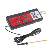 Testeur de clôture électrique 10 kV écran LCD cuivre 16,5 x 5,3 x 2 cm