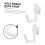 Pegboard J Hooks White 20 Pack Plastic Garage Storage Organizers Easy Installation Smooth Edge 3