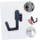 Pegboard Hooks J Shape Heavy Duty for Garage Tool Organization Black 150pcs Bulk Set 3