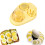 Egg Slicer with Container, 3in1 Cutting Styles for Hard Boiled Eggs, Fruit and Cheese 5