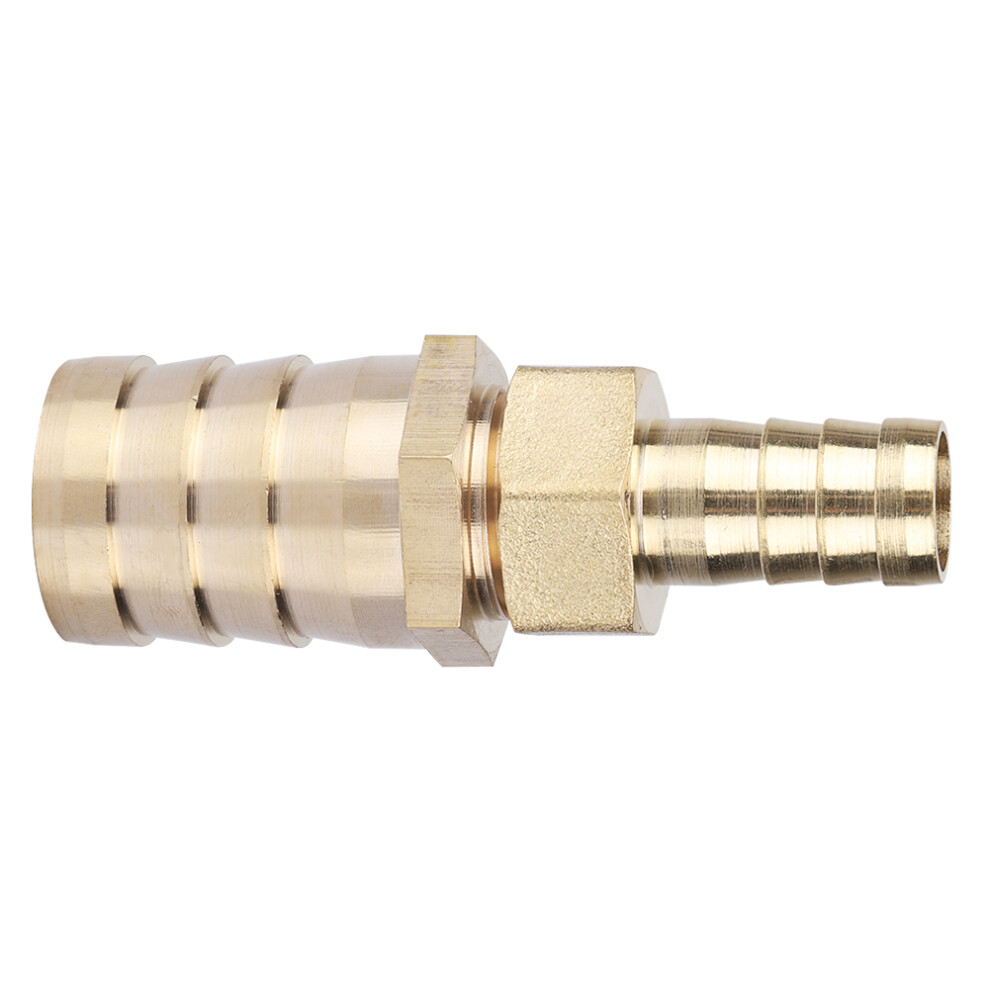 Durable Brass Barbed Reducing Adapter 14-25Mm Female Thread Pipe Connector Uk 9451382883438