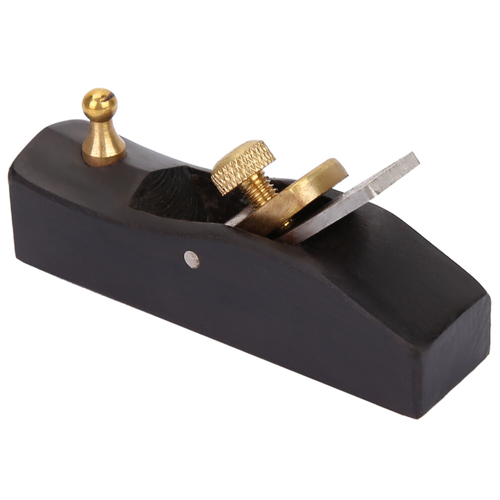 Exquisite 80Mm Ebony Hand Plane Planer For Carpentry & Woodworking 4661382883580