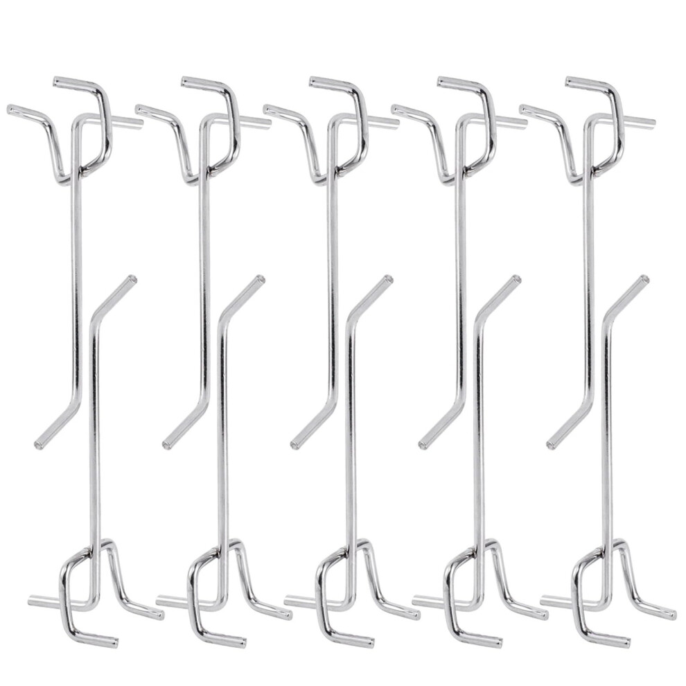 Pegboard Hooks 50 Pcs Metal Accessories For Garage Organization And Tool Storage Shelving 9113335190627