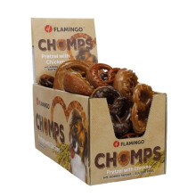Galletas en lote para perro pretzel con pollo
