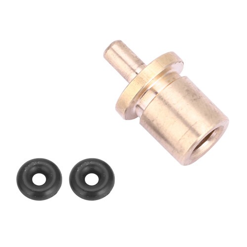 Gasfülladapter: Kupfer+Gummi, 17mm8mm, 5g 2