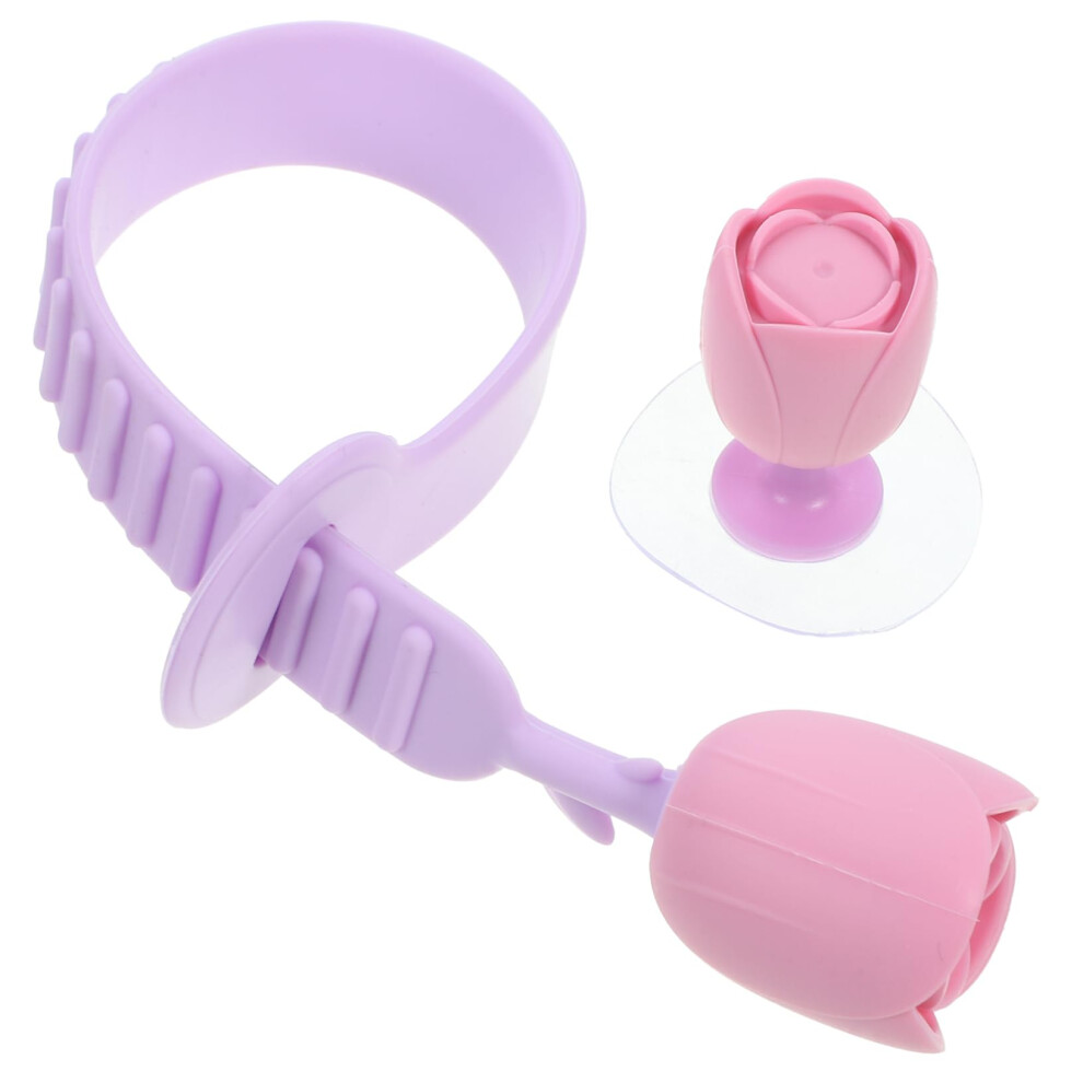 Toilet Seat Lifter With Adhesive Hygienic Notouch Handle For Home Bathroom 9113335190788
