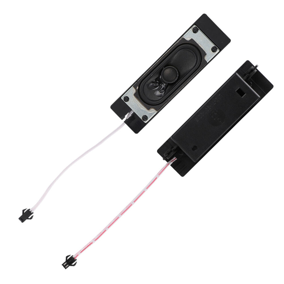 Twin 8 Ohm 10W Tv Sound Loudspeakers For Lcd Tv Advertising Player And Media Black 7891382884585