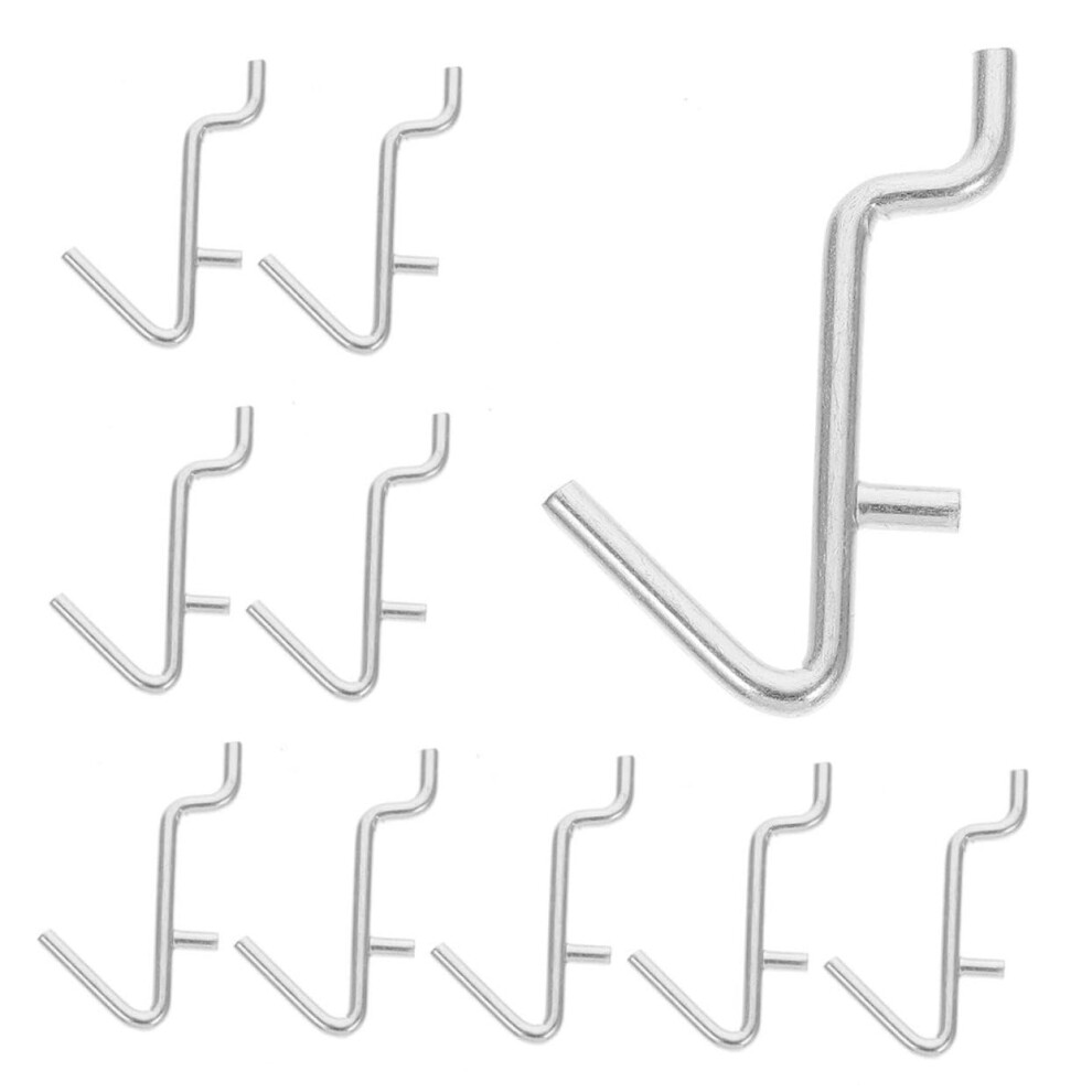 25Pcs Metal Pegboard Hooks For Garage And Warehouse Organization, Heavy Duty Tool Hanging 9070919248252