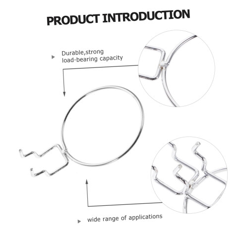 Pegboard Hooks Heavy Duty Metal Utility Hooks for Garage Organization Kitchen and Workshop Storage 1