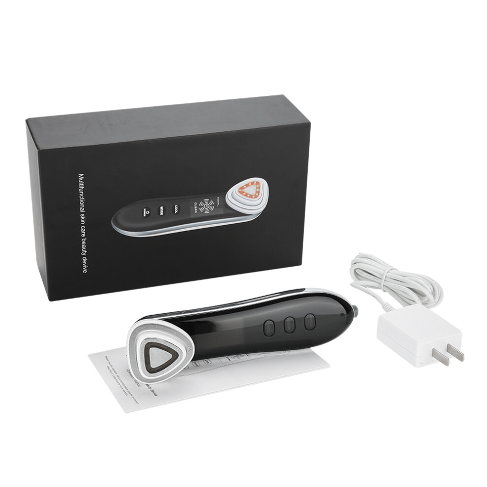 Red/Light Facial Massager Radio Frequency Skin Tightening Device Wrinkle Uction Therapy Microcurrent Facial Device Skin Firming Skin Rejuvenation