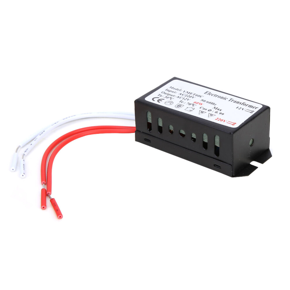 60W 12V Electronic Transformer Voltage Converter Smart Power Supply Driver 7641382886184