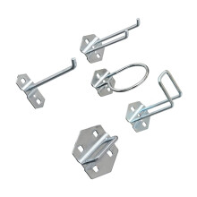 Heavy Duty Pegboard Hooks Assortment with Secure Clipin Lock for Garage and Workshop Organization