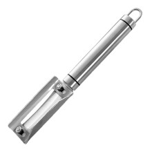 Stainless Steel Kitchen Paring Knife and Multifunctional Vegetable Peeler with Adjustable Thickness