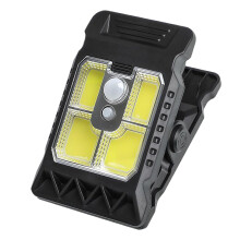 Solar Clip On Lights IP65 Waterproof LED Outdoor Lighting for Patio Fence Umbrella Deck 4.41x2.91in