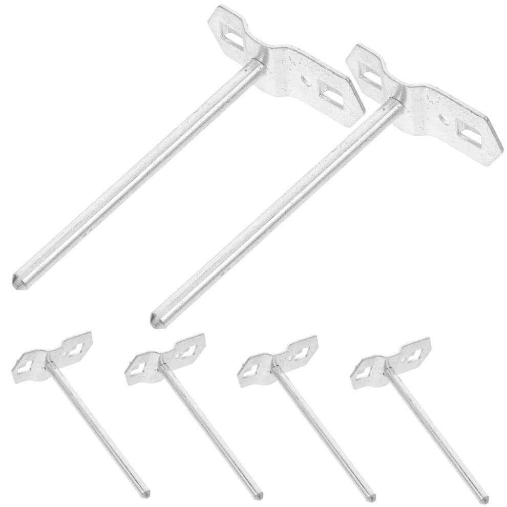 6Pack Heavy Duty Pegboard Hooks For Garage Organization And Versatile Tool Storage 9070919250521
