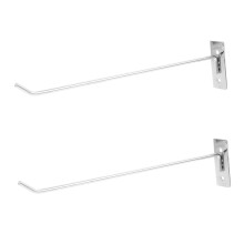 Pegboard Hooks Heavy Duty Metal Wall Mount Corrosion Resistant Safe Tip for Garage Home Store