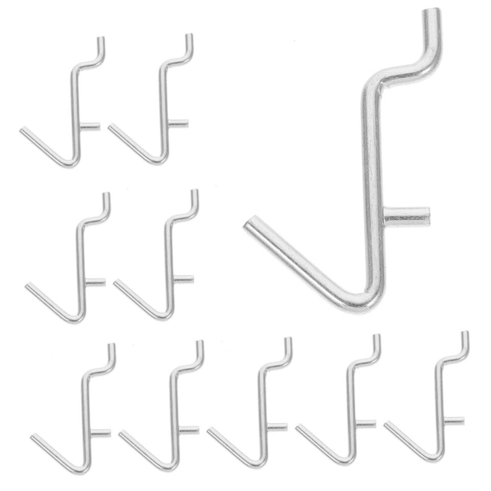 25Pcs Heavy Duty Metal Pegboard Hooks Set For Garage Tool Storage And Workshop Organization 9070919252471