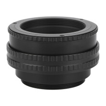 Camera Lens Accessory M42 Mount Lens Adapter Fine Focus Control Macro Extension Tube With Manual Focusing And Metal Construction