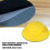 5inch Dust-Free Hook & Loop Foam Hand Sanding Block Yellow 6