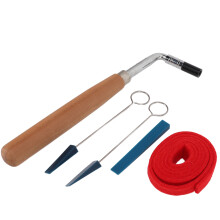 Temperament Strip Piano Tuning Kit Professional Piano Tuner Kit Featuring Tuning Wrench Hammer Rubber Mutes Kit Durable Natural Rubber Extended