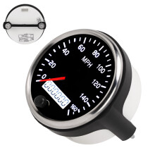 12V/24V 3.3in Speedometer 0-160MPH LCD Display with Backlight