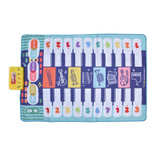Musical Dance Mat For Toddlers, Safe And Durable Piano Playmat With Record Playback Function And Colorful Lighting Effects