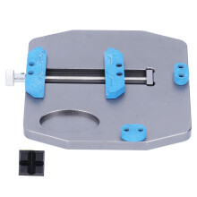 PCB Holder With 360 Degree Rotation Heat Resistant Platform Magnetic Helping Hands Led Magnifying Lamp Part Grid Design High Quality Metal Anti