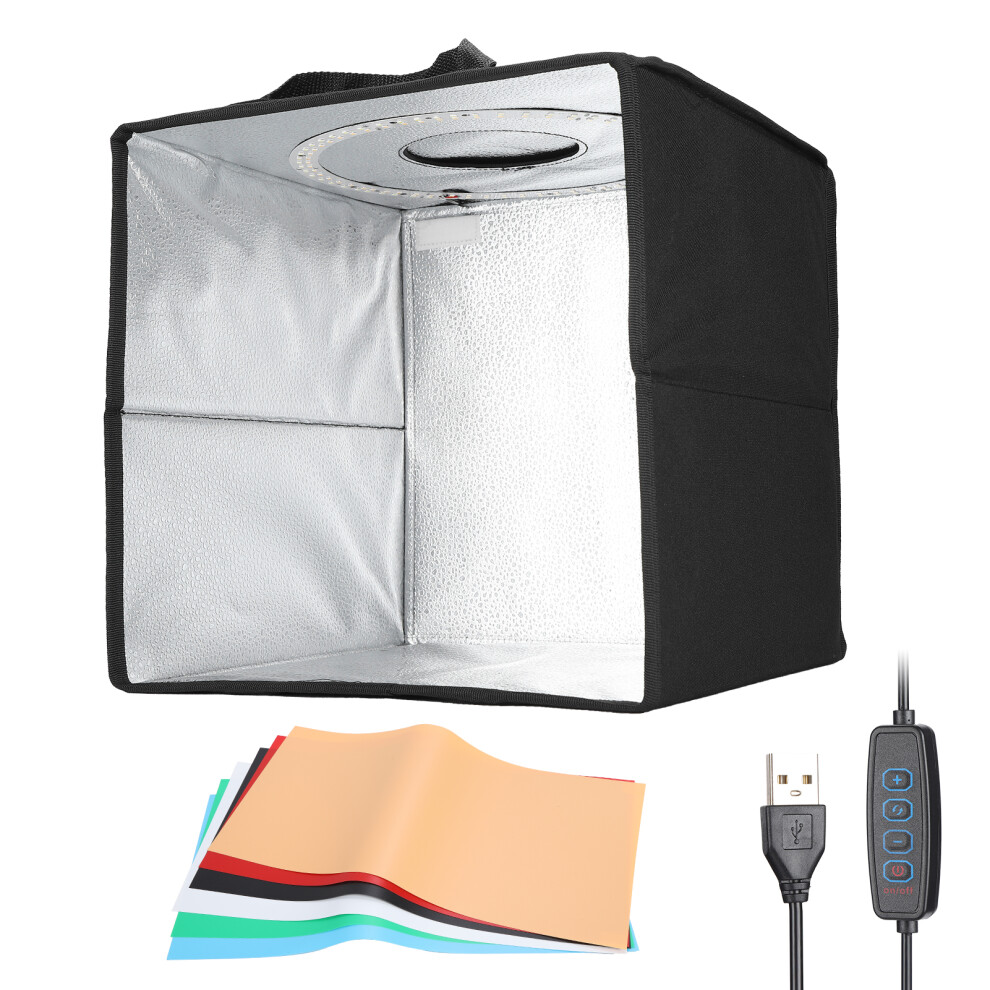 Foldable Photo Studio Tent, High Cri Ing With Uniform Distribution And Stepless Dimming, Foldable Portable Shooting Tent Box With 120 Led B Light 9499224033849