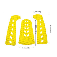EVA Anti-Slip Stomp Pad for Surfboard Longboard Shortboard Yellow