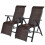 Transat - HELLOSHOP26 - Lote de 2 - Plegable - Ratán PE - Ajustable 1