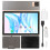 Bluetooth Keyboard Android Tablet Touchscreen Display Octa Core Processor Expandable Storage 2 In 1 Tablet Fast Charging 1