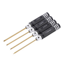 Hexagonal Screwdriver Wrench RC Hex Driver Set 4Pcs Remote-Controlled Car Repair Tools Lightweight And Easy To Carry with Durable High-Speed Titanium