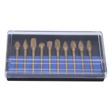 Double Cut Design Carbide Burr Set, Carbide Burr Set for Woodworking Tungsten Carbide Material Metal Carving Engraving Polishing Deburring DIY Arts