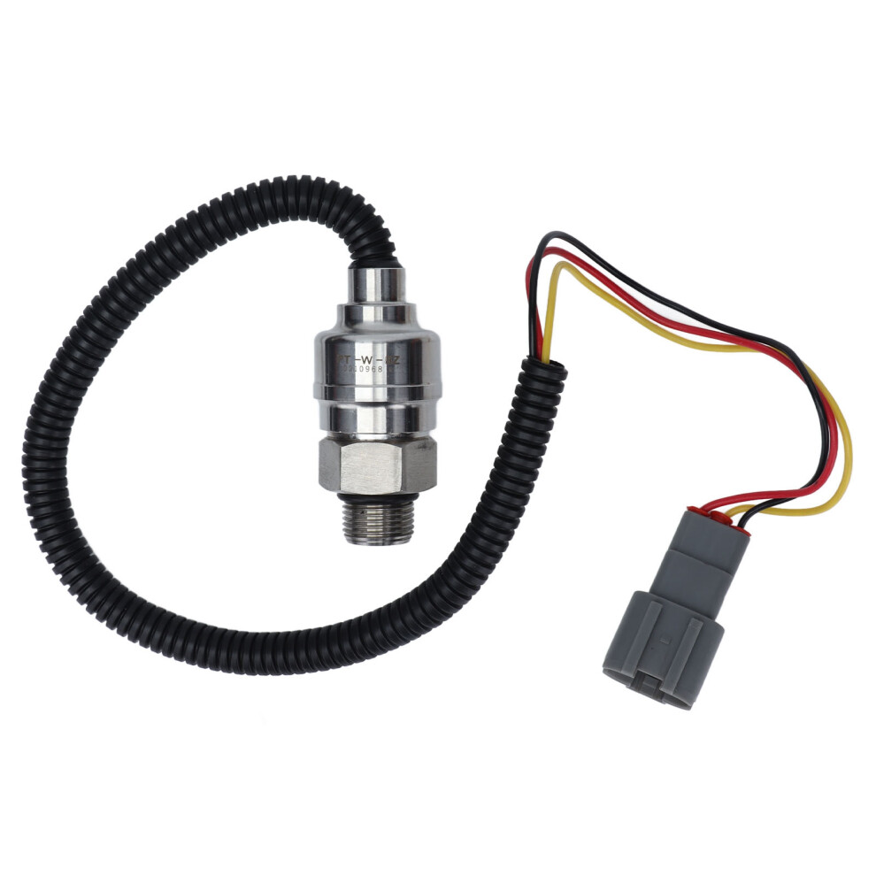 Excavator High Pressure Sensor Hydraulic Pump Pressure Sensor Replacement Part Easy To Install Precision Designed Withstand Harsh Environmental 9138057743692