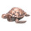 Τασάκι Turtle σε αντίκα στυλ Μεταλλικό αντιανεμικό καπάκι ελέγχου οσμών ημικλειστό 1