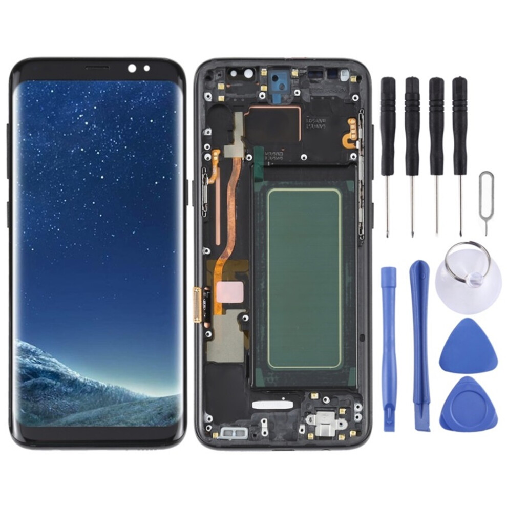 Lcd-Bildschirm Mit Rahmen Für Samsung Für Galaxy S8 Sm-G950 6974366738546