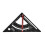 Adjustable Aluminum Triangle Ruler, Multi-Size Woodworking Layout Tool 2
