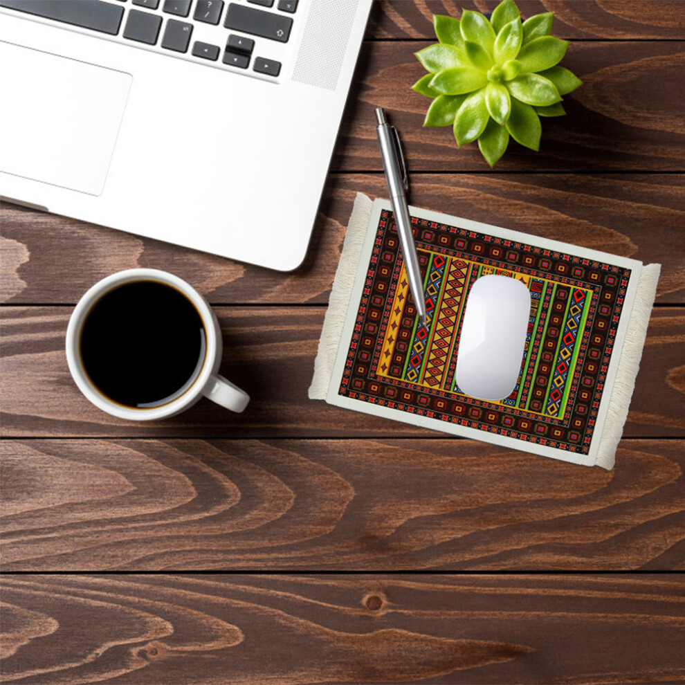 Decorative Persian Carpet Mouse Mat With Washable Textured Surface 5011382903723