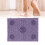 Fußmassage-Matte lila ABS Einheitsgröße Akupressur 16