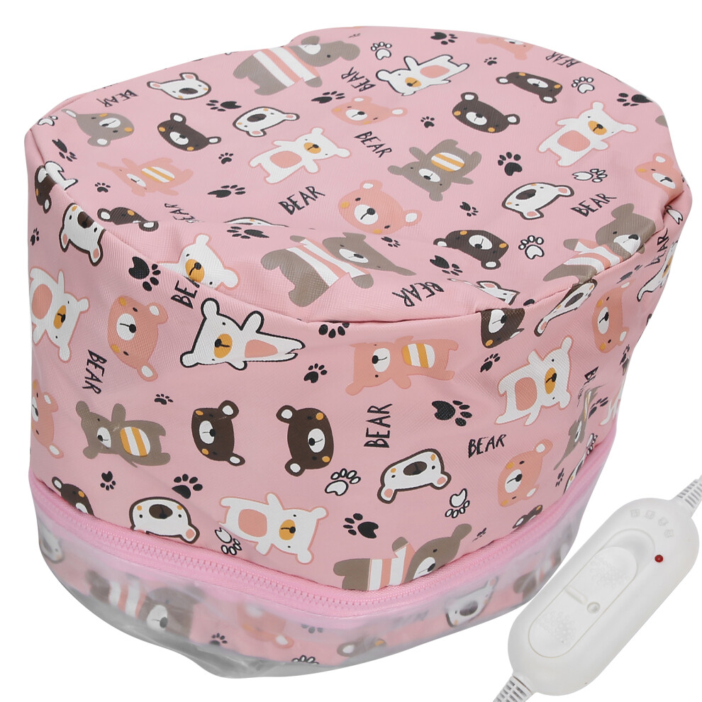 Electric Hair Steamer Cap 3-Temp Controls for Enhanced Hair Treatment