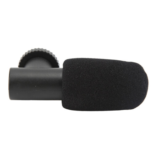 Versatile 3.5mm Camera & Phone Microphone with Windproof Cotton 2