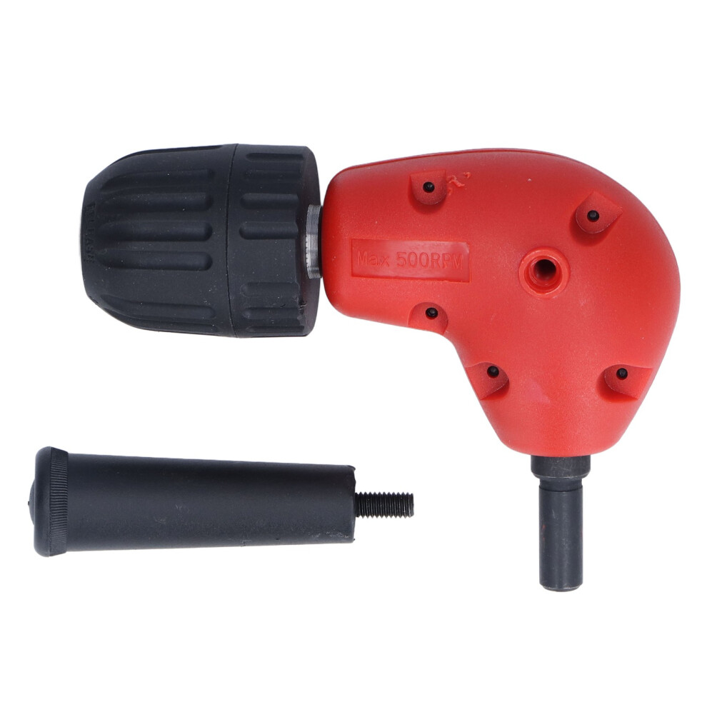 Adjustable Chuck Range High Torque Performance Right Angle Drill Attachment For Narrow Spaces Cordless Drill Adapter 90 Degree Angle Design Durable 9175034329739