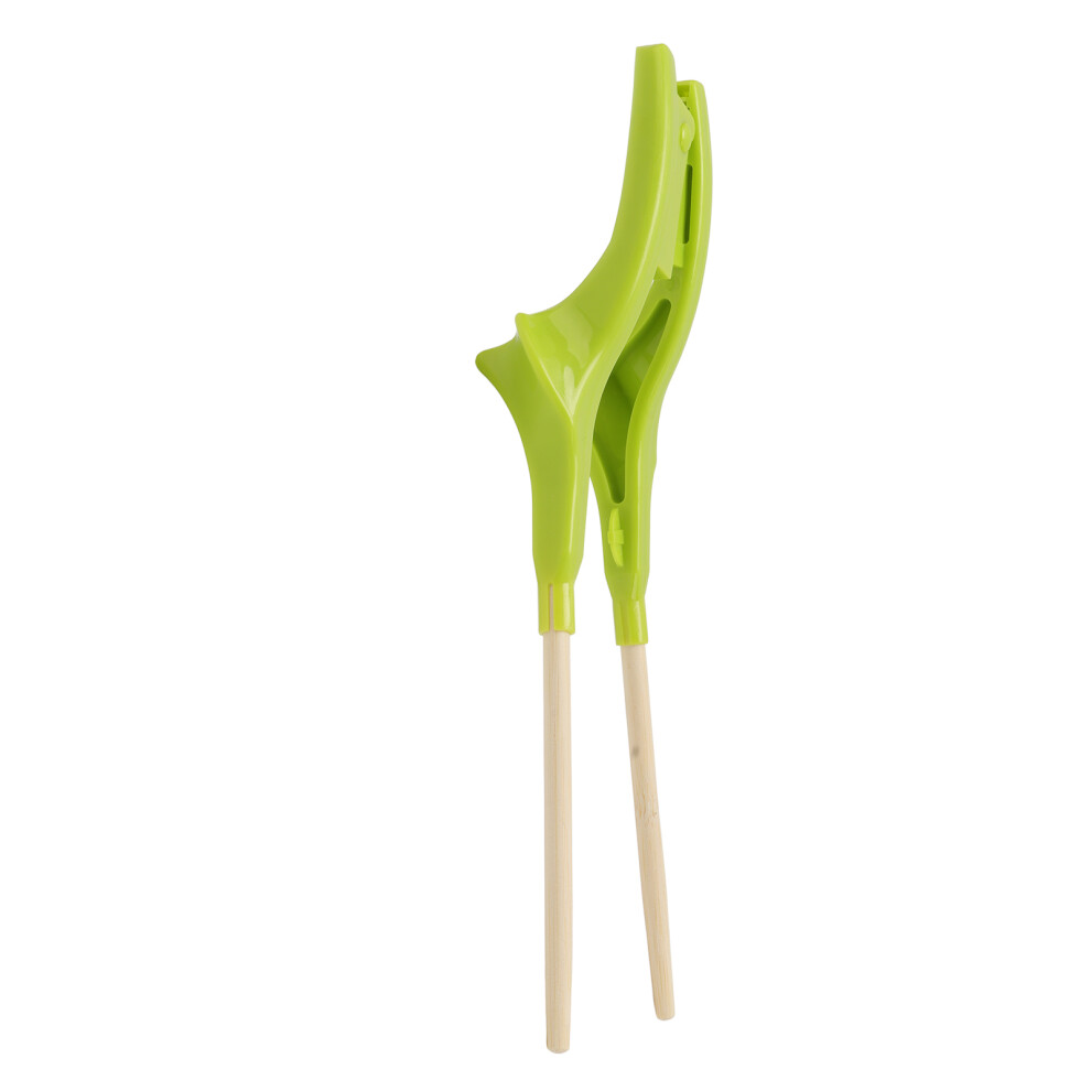 Disabled Bamboo & ABS Streamlined Anti-Skid Chopstick Helper for Elderly